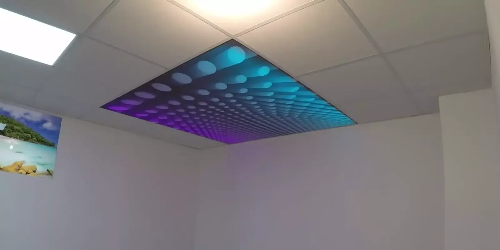 3D натяжной потолок для офиса — Тюмень, Шиллера, 47, фото 1